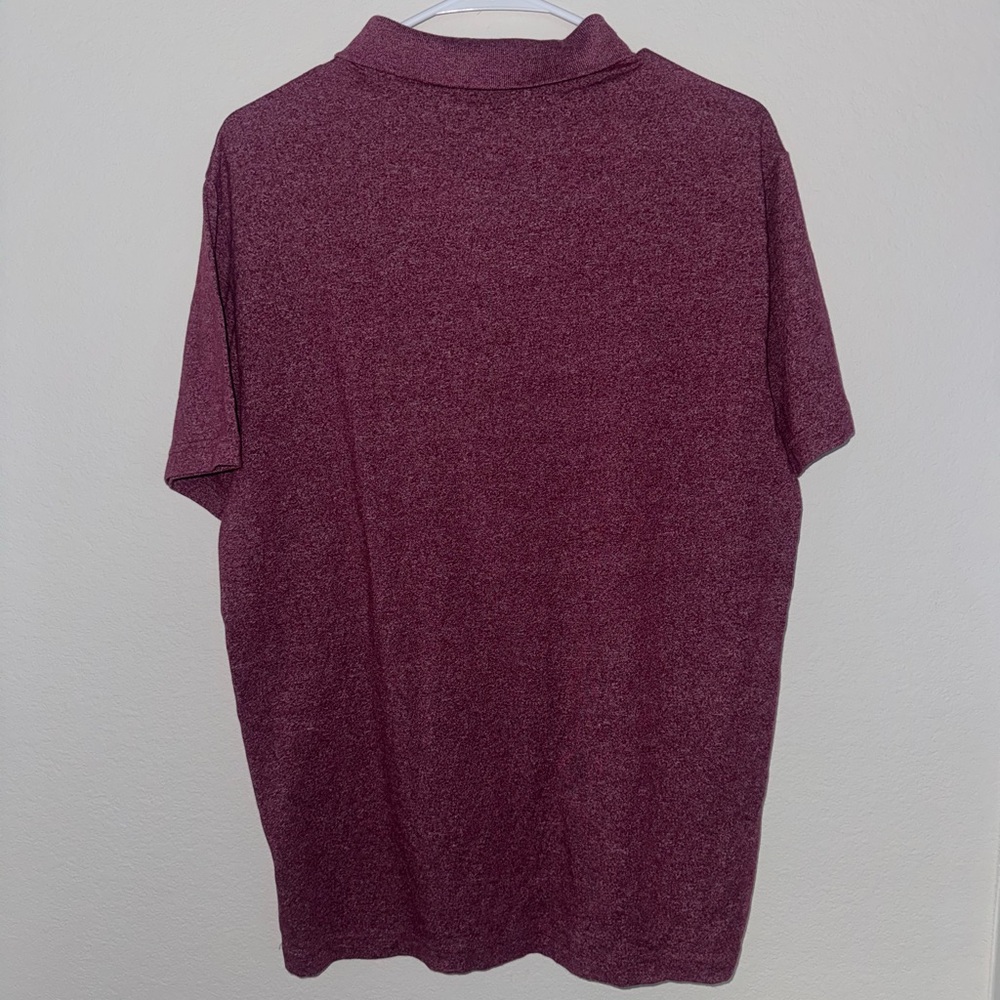 Claiborne Maroon Polo - Picture 2 of 4